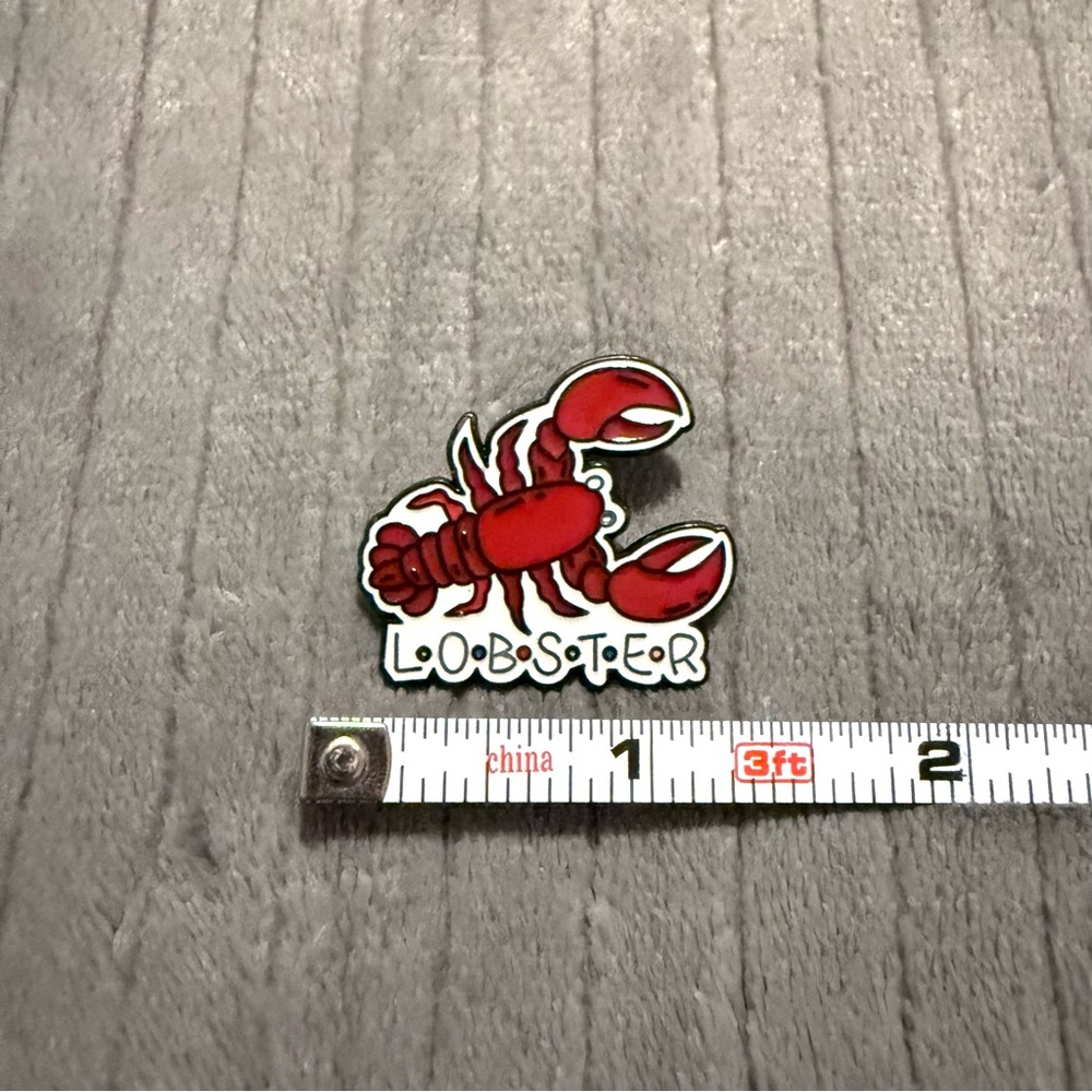 Lobster Enamel Pin - Picture 2 of 3